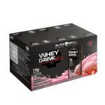 Whey Drink Gourmet - 8 Unidades 250ml Morango - Black Skull