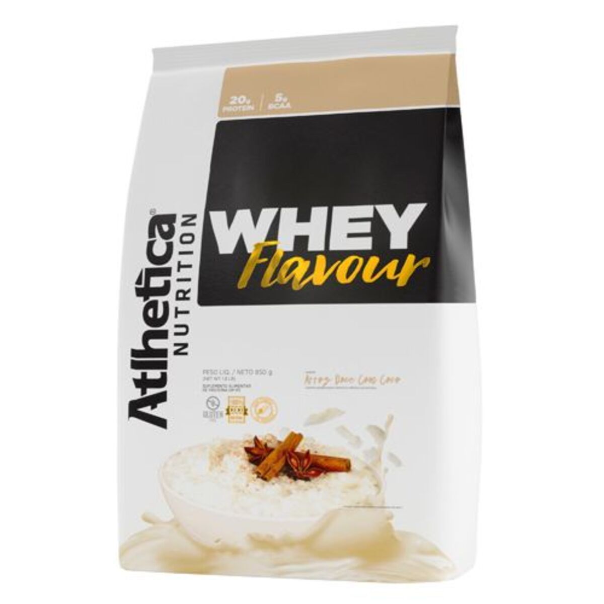 Whey Flavour - 850g Arroz Doce com Coco - Atlhetica Nutrition
