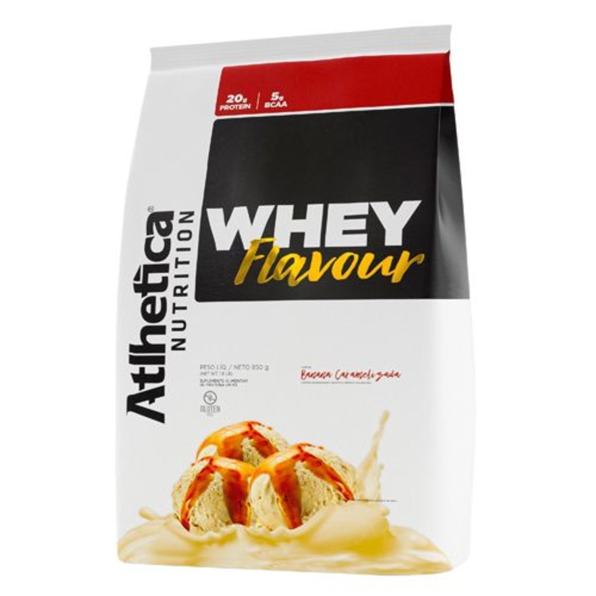 Whey Flavour - 850g Banana Caramelizada - Atlhetica Nutrition
