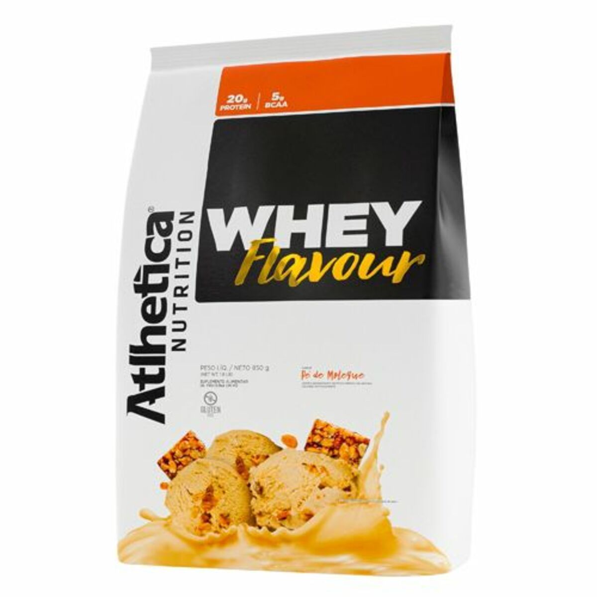 Whey Flavour - 850g P� de Moleque - Atlhetica Nutrition*** Data Venc. 14/06/2021