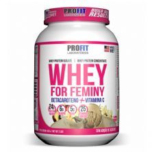 Whey For Feminy - 907g Baunilha - Profit Laborat�rios