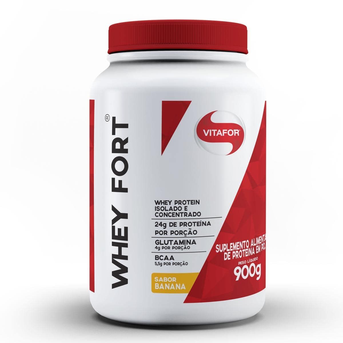 Whey Fort - 900g Banana - Vitafor