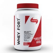 Whey Fort - 900g Frutas Vermelhas - Vitafor*** Data Venc. 30/10/2021