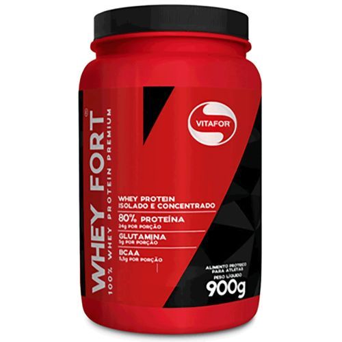 Whey Fort - 900g Laranja com Acerola - Vitafor*** Data Venc. 28/02/2018
