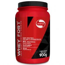 Whey Fort - 900g Laranja com Acerola - Vitafor*** Data Venc. 28/02/2018