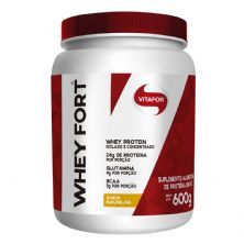 Whey Fort - Baunilha 600g - Vitafor