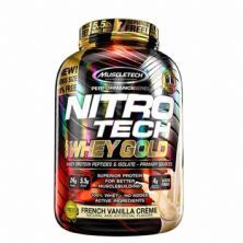 Whey Gold Nitro Tech - 1130g French Vanilla Creme - Muscletech