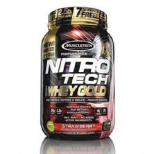Whey Gold Nitro Tech - 1130g Strawberry - Muscletech