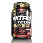 Whey Gold Nitro Tech - 1130g Strawberry - Muscletech