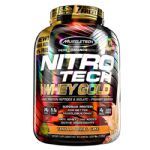 Whey Gold Nitro Tech - 2500g Vanilla Funnel Cake - Muscletech