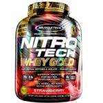 Whey Gold Nitro Tech - 2510g Stawberry - Muscletech