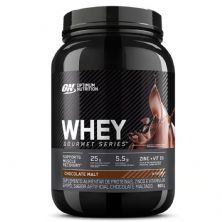 Whey Gourmet - 900g Chocolate Malt - Optimum Nutrition