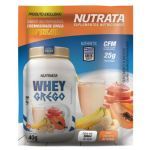 Whey Grego - 1 Sach� de 40g Vitamina de Frutas - Nutrata*** Data Venc. 30/01/2021