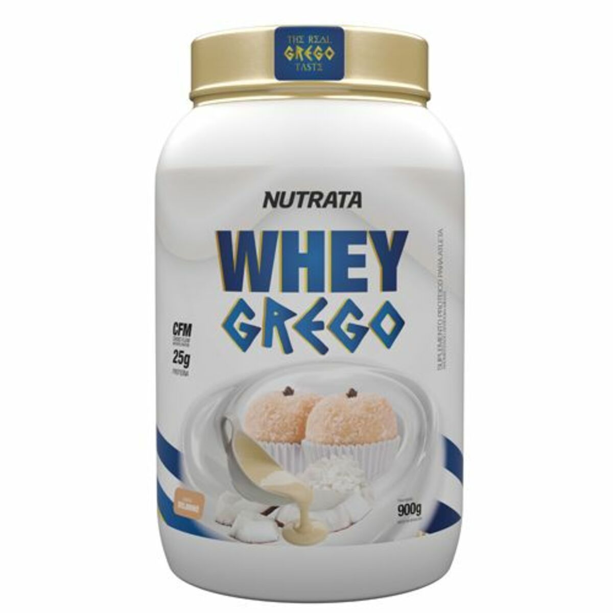 Whey Grego - 900g Beijinho - Nutrata*** Data Venc. 30/08/2024