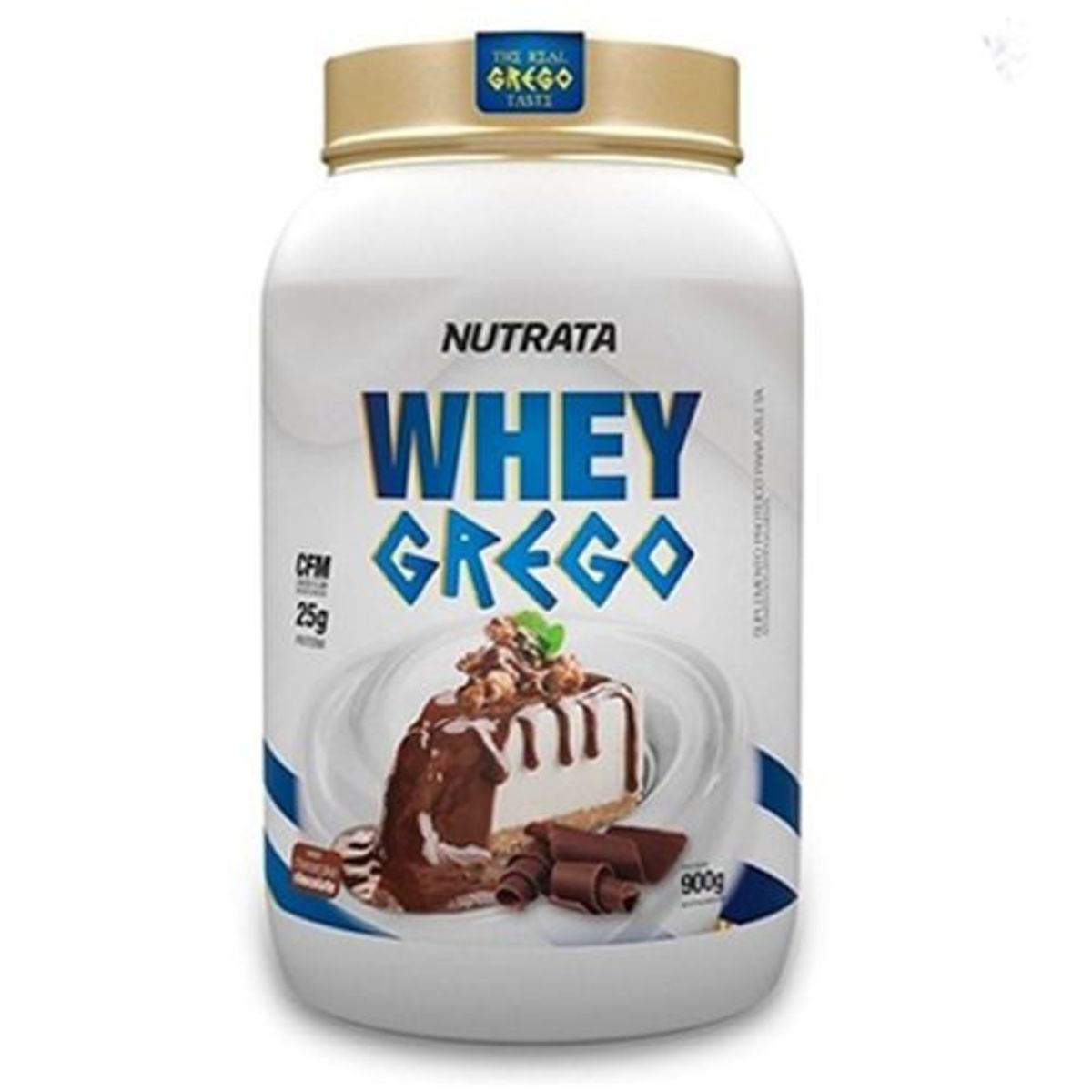 Whey Grego - 900g Cheesecake de Chocolate - Nutrata*** Data Venc. 30/09/2023