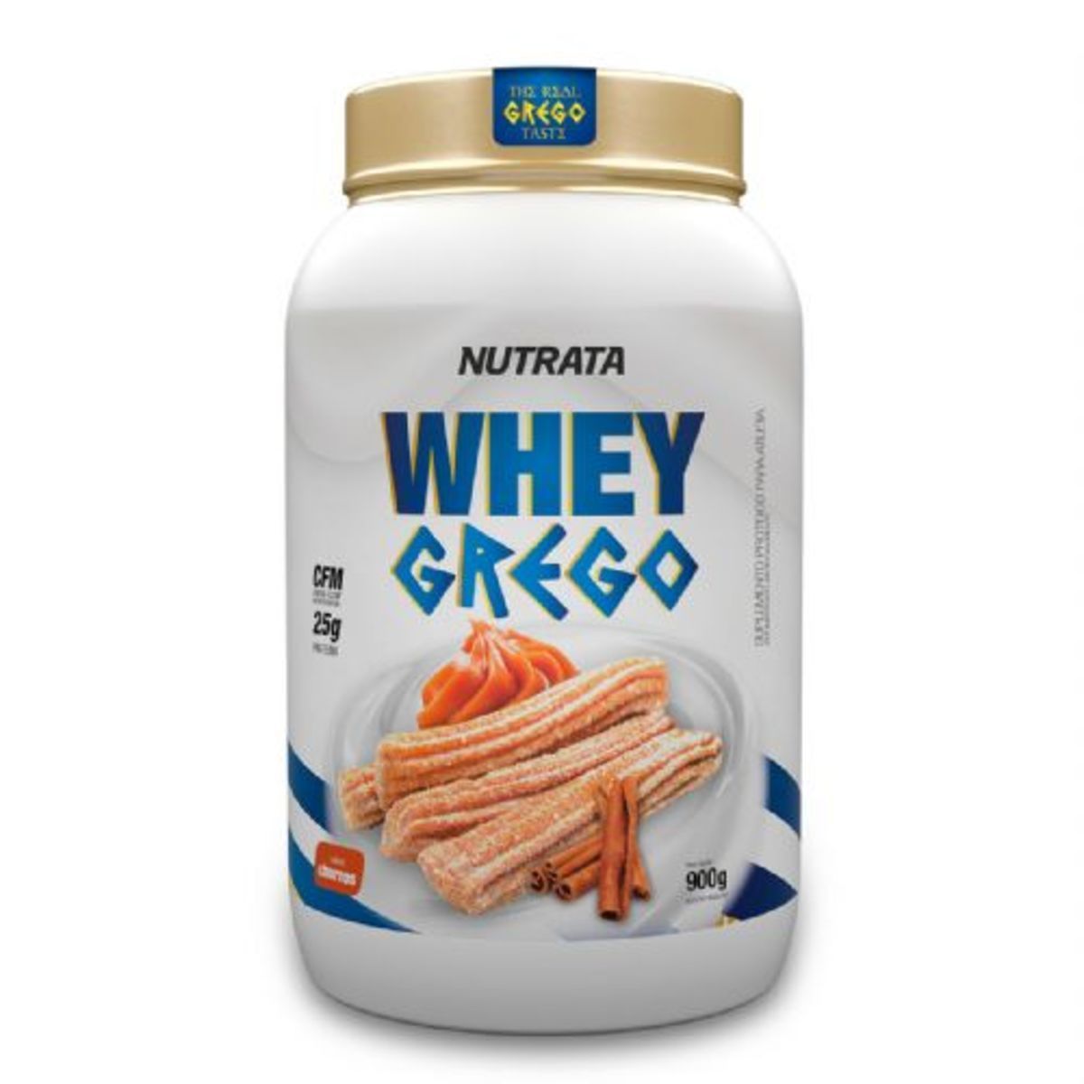 Whey Grego - 900g Churros - Nutrata*** Data Venc. 31/10/2021