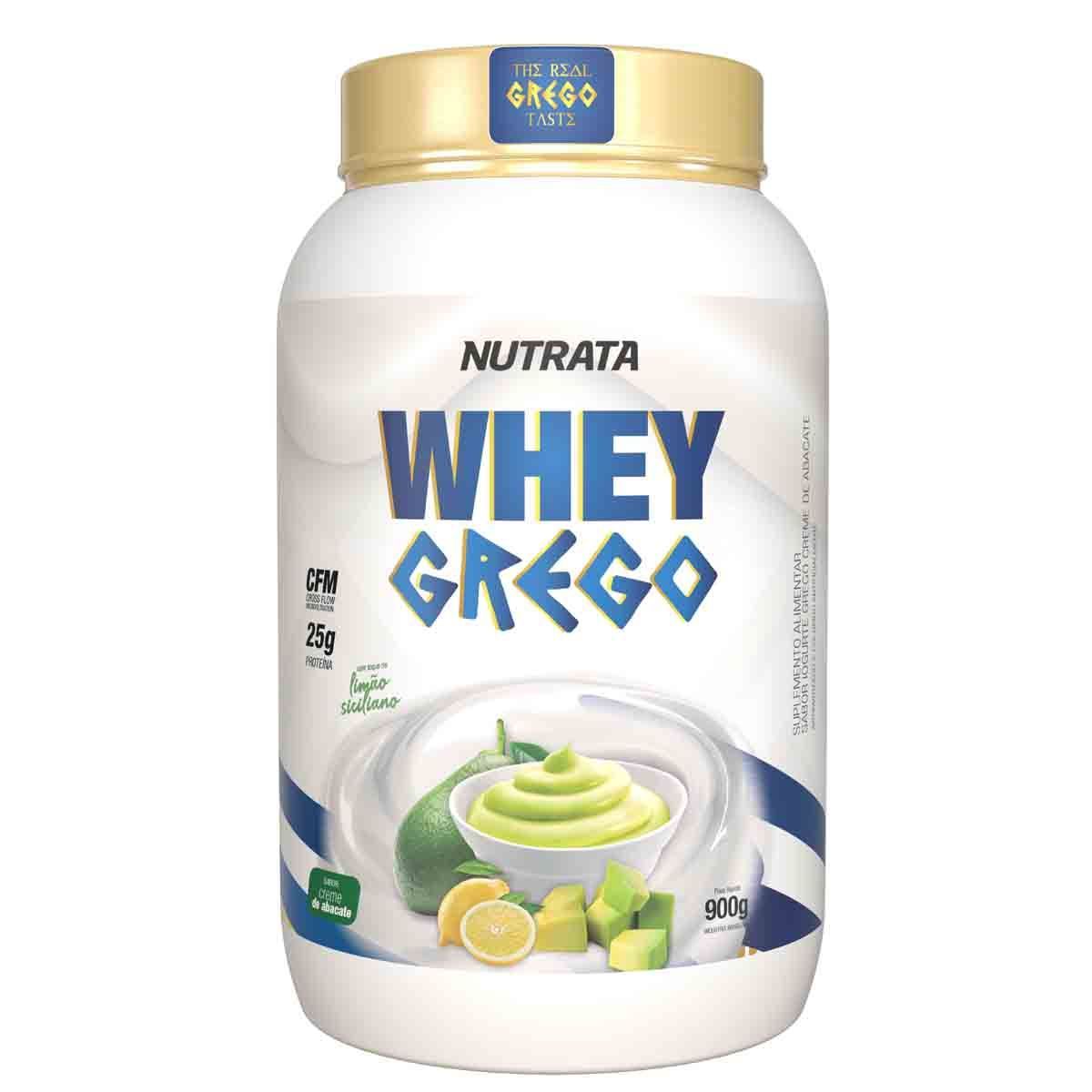 Whey Grego - 900g Creme de Abacate - Nutrata*** Data Venc. 30/11/2023