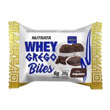 Whey Grego Bar Bites - 1 Unidade 20g Brigadeiro - Nutrata