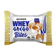 Whey Grego Bar Bites - 1 Unidade 20g Doce de Leite - Nutrata
