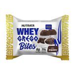 Whey Grego Bar Bites - 15 unidades 20g Brigadeiro - Nutrata