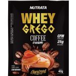 Whey Grego Coffee Cream - 1 Sach� 40g Caf� com Caramel - Nutrata