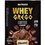 Whey Grego Coffee Cream - 1 Sach� 40g Caf� com Chocolate - Nutrata