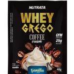 Whey Grego Coffee Cream - 1 Sach� 40g Caf� com Vanilla - Nutrata