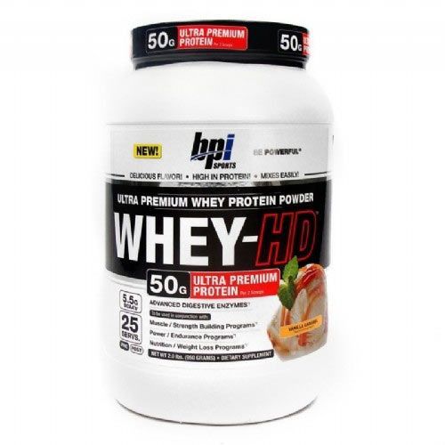 Whey HD - 950g Baunilha com Caramelo - BPI