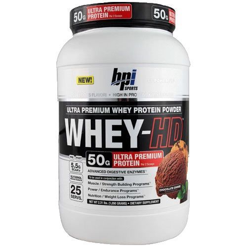 Whey HD - 950g Chocolate Cookies - BPI