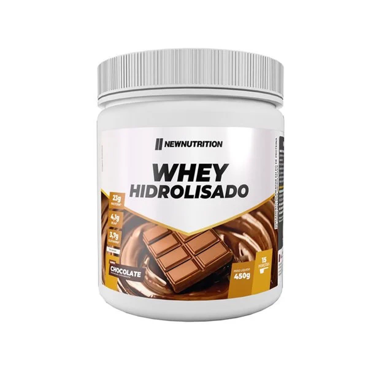 Whey Hidrolisado - 450g Chocolate - NewNutrition