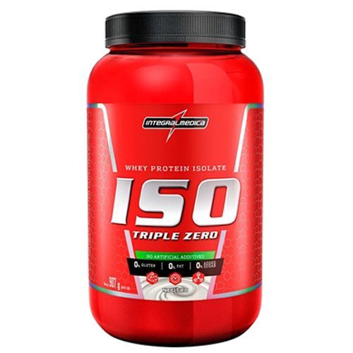 Whey Iso Triple Zero - 907g Neutro - IntegralM�dica