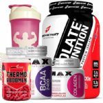 Whey Isolate 900g Baunilha + BCAA 200 C�ps + Colagen 100 C�ps + Thermo Abdomen - 120 Tab + Coqueteleira - Body Action