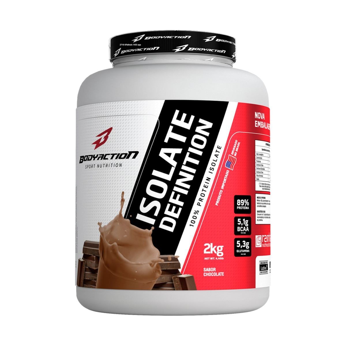 Whey Isolate Definition - 2000g Chocolate - BodyAction