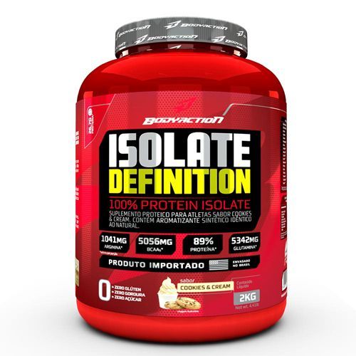 Whey Isolate Definition - 2000g Cookies & Cream - BodyAction
