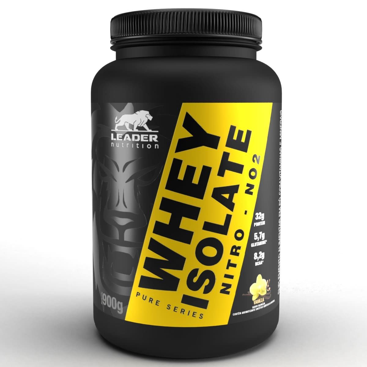 Whey Isolate Nitro NO2 - 900g  Baunilha - Leader Nutrition*** Data Venc. 29/01/2025