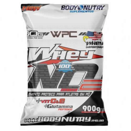 Whey NO2 Vit C & E - 900g Refil Baunilha - Body Nutry