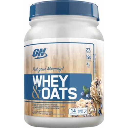 Whey & Oats - 700g Blueberry Muffin - Optimum Nutrition