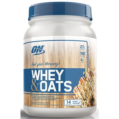 Whey & Oats - 700g Vanilla Almond Pastry - Optimum Nutrition