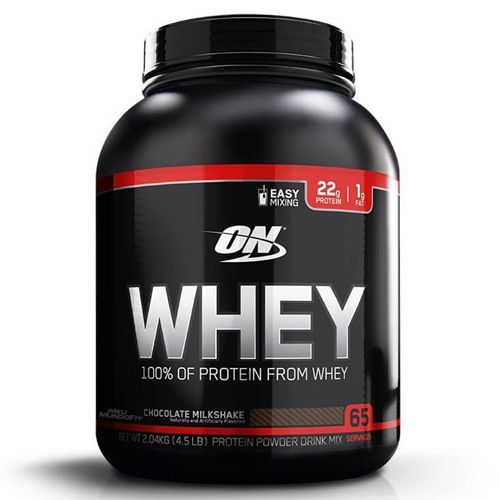 Whey ON 100% of Protein from Whey - 2004g Chocolate Milkshake - Optimum Nutrition