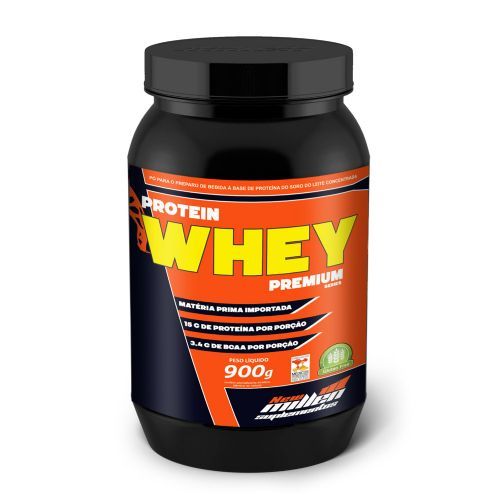 Whey Premium - 900G  Morango - New Millen
