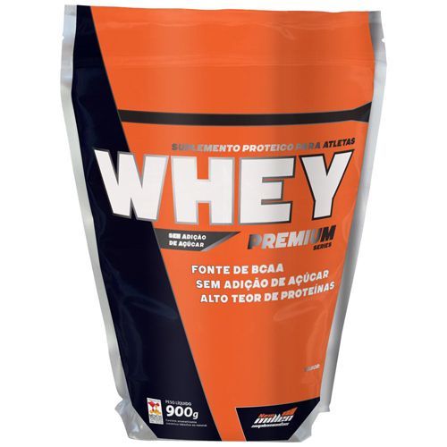 Whey Premium - 900G Refil  Baunilha - New Millen