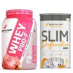 Whey PRO-F - 900g Iogurte com Frutas Vermelhas + Slim Definition  30 Sach�s - BodyAction