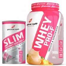 Whey PRO-F - 900g Pess�go + Slim Definition 30 Sach�s - BodyAction