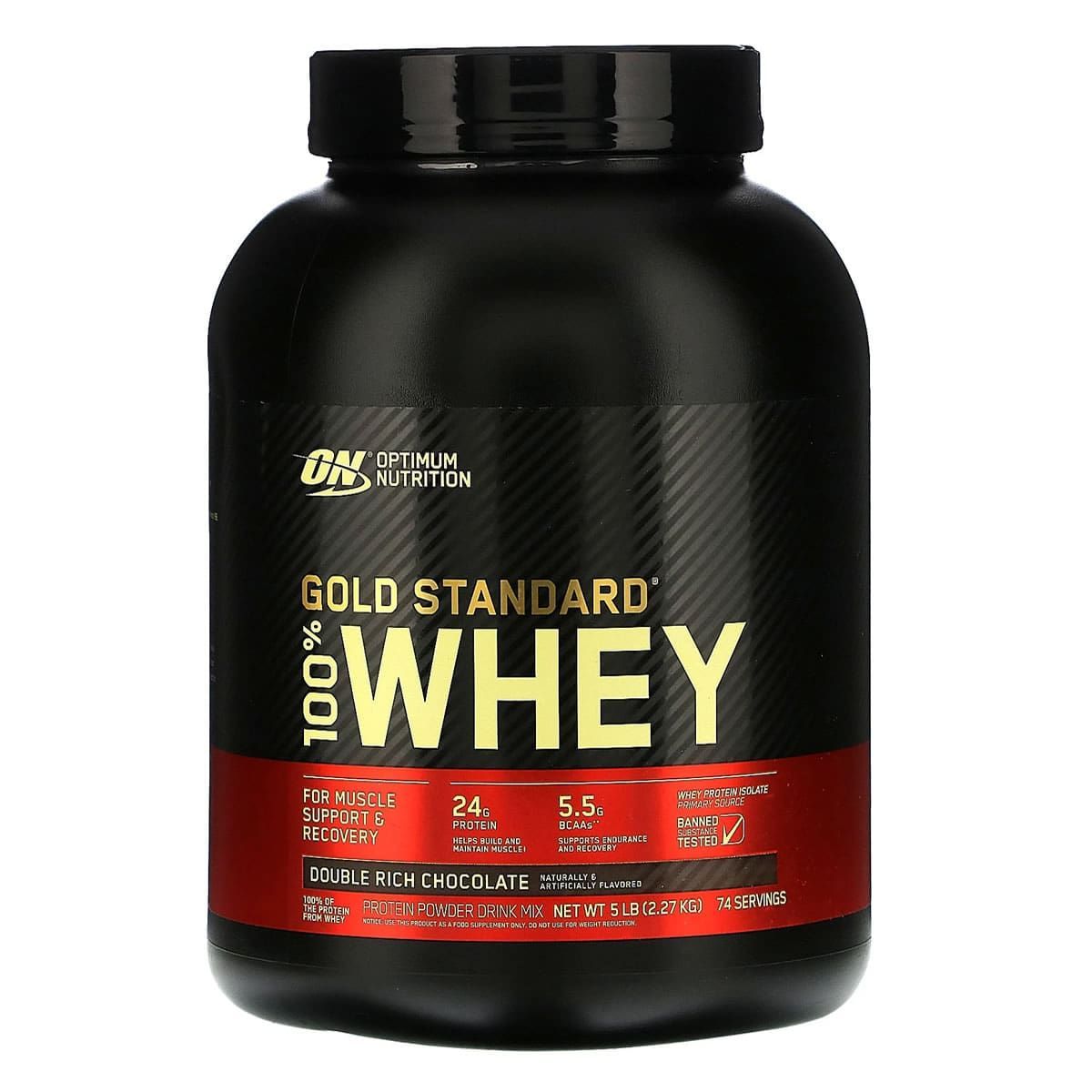 Whey Protein 100% Gold Standard - 2270g Chocolate - Optimum Nutrition