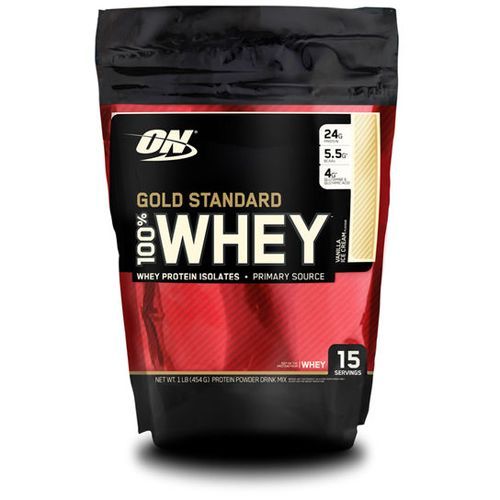 Whey Protein 100% Gold Standard - 454g Baunilha - Optimum Nutrition