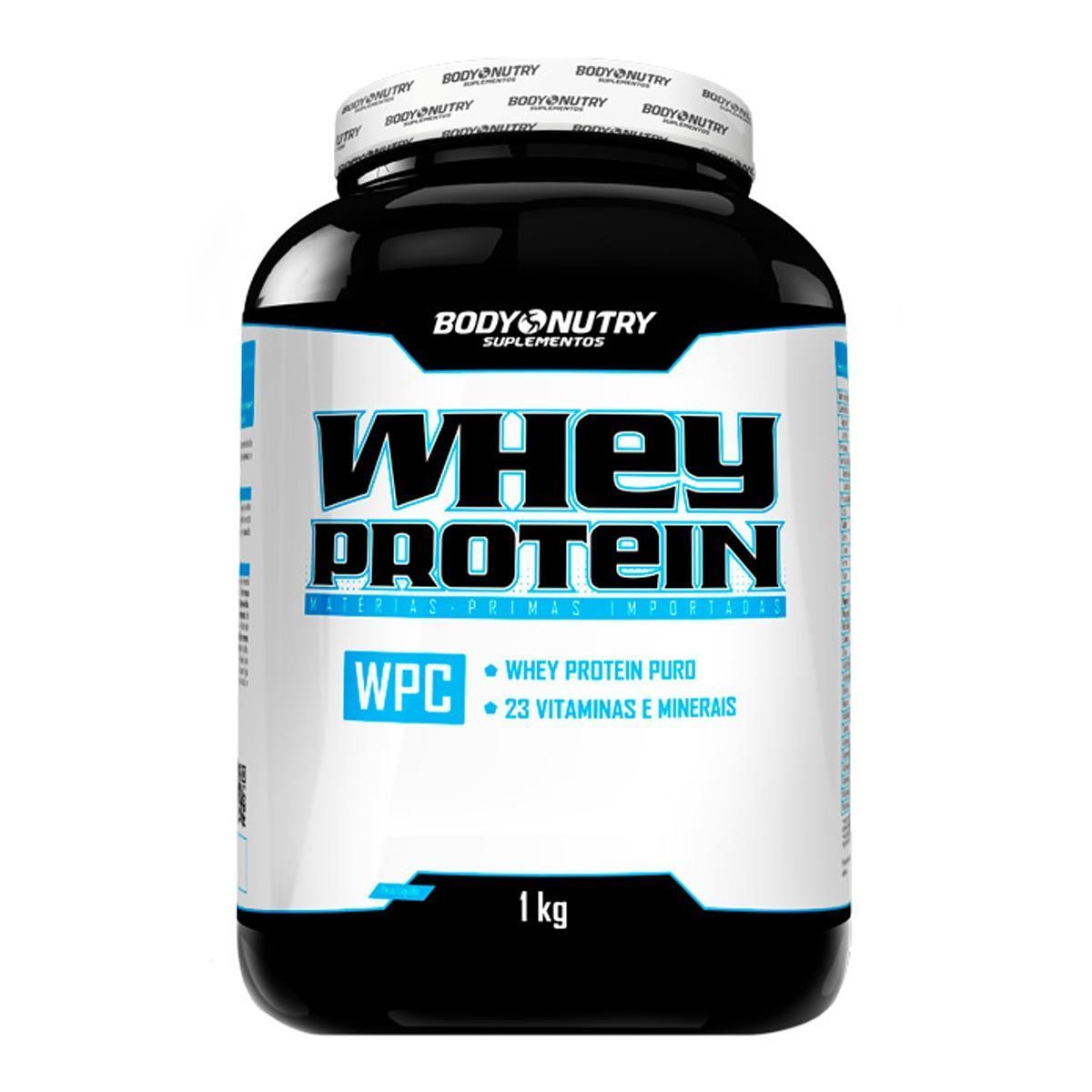 Whey Protein - 1000g Morango - Body Nutry