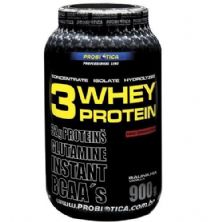 Whey Protein 3W - 900g Baunilha - Probi�tica