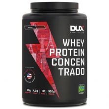 Whey Protein Concentrado - 900g Brownie - Dux Nutrition