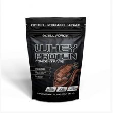 Whey Protein Concentrate - Refil 900g Chocolate - Cell Force