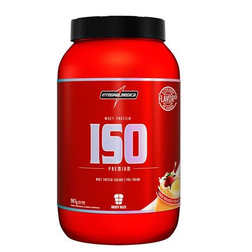 ISO Whey 907g - Morango com Banana - Integralm�dica